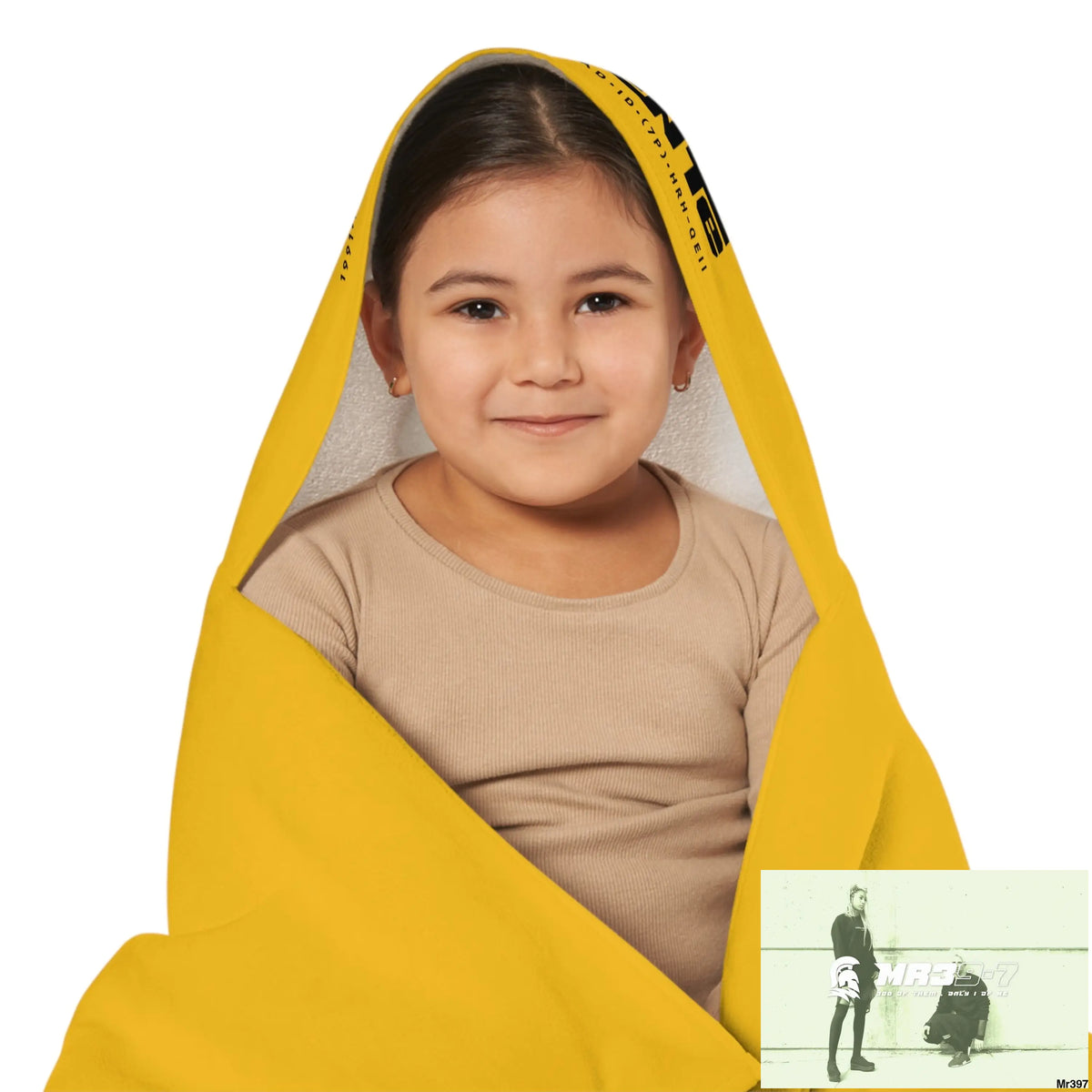 A1•Sparta Youth Hooded Towel 24’’ × 48’’ All Over Prints