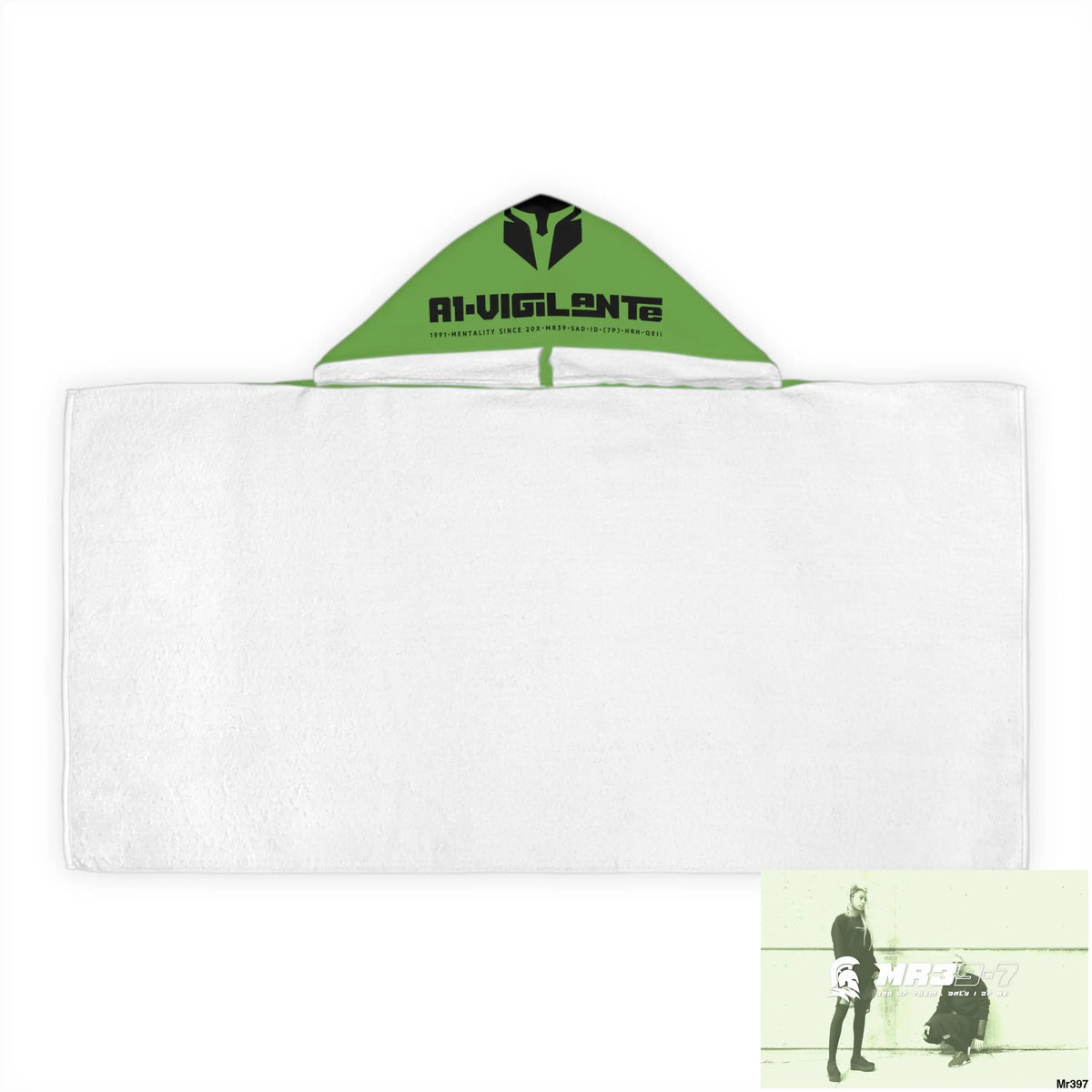 A1•Sparta Youth Hooded Towel 24’’ × 48’’ All Over Prints