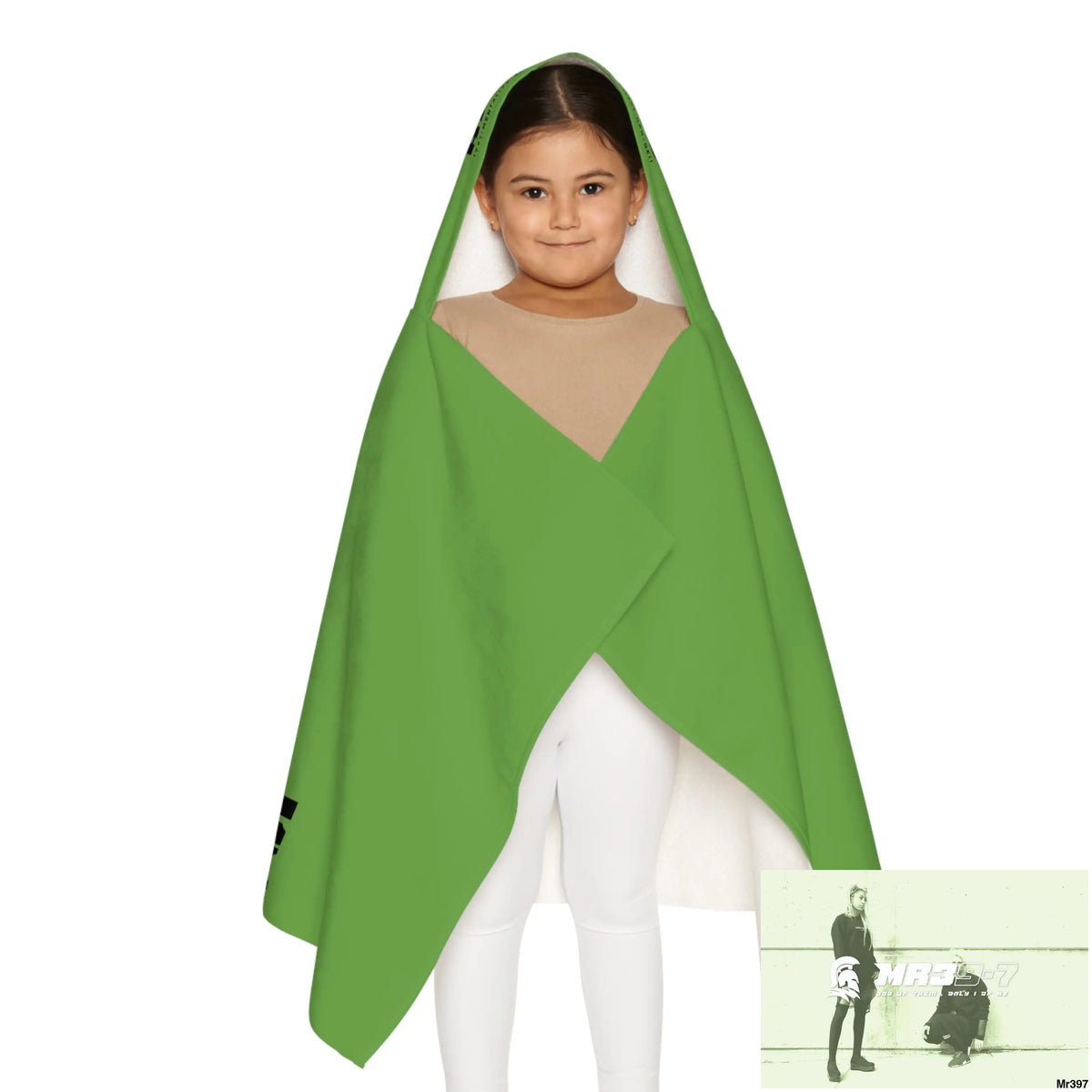 A1•Sparta Youth Hooded Towel 24’’ × 48’’ All Over Prints