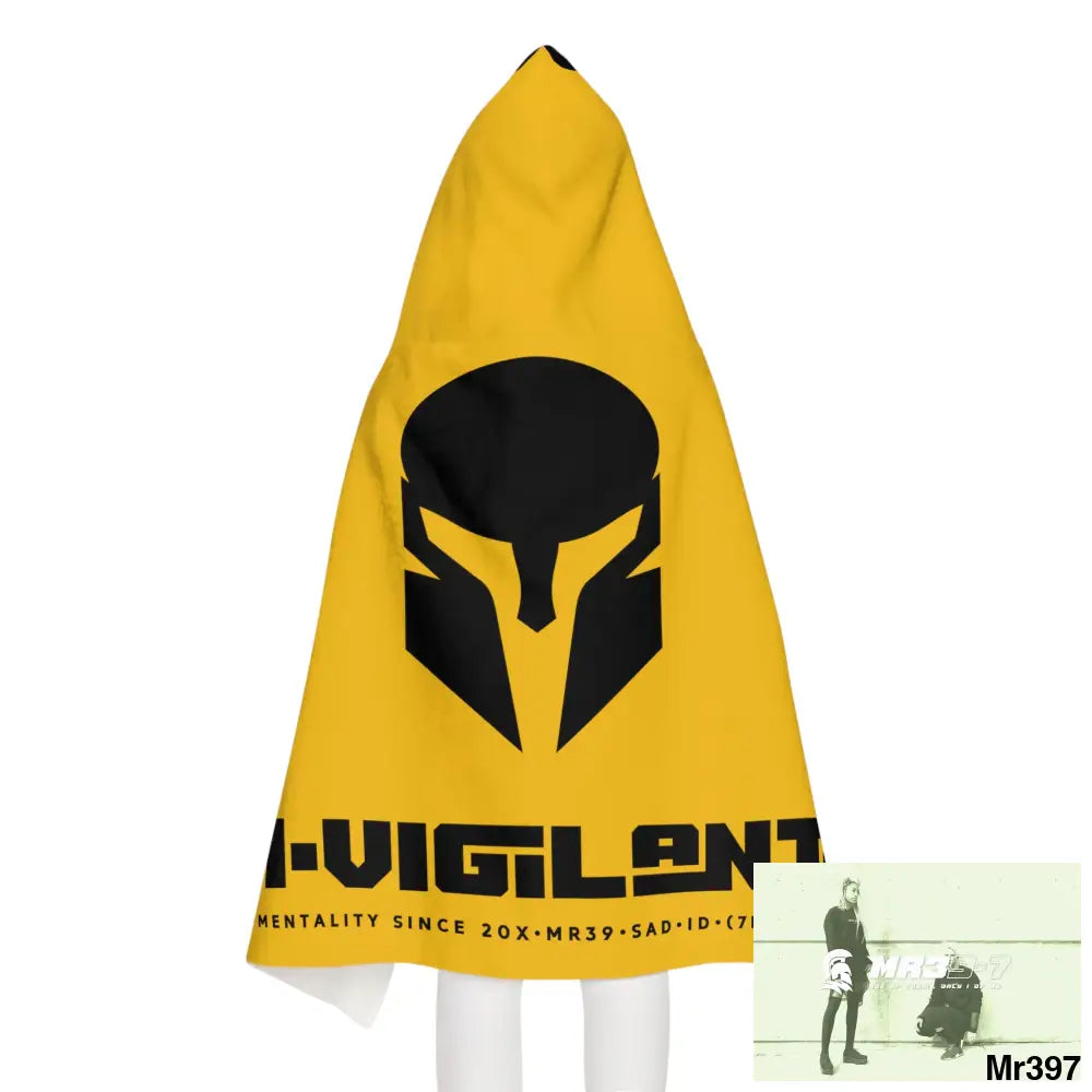A1•Sparta Youth Hooded Towel 24’’ × 48’’ All Over Prints