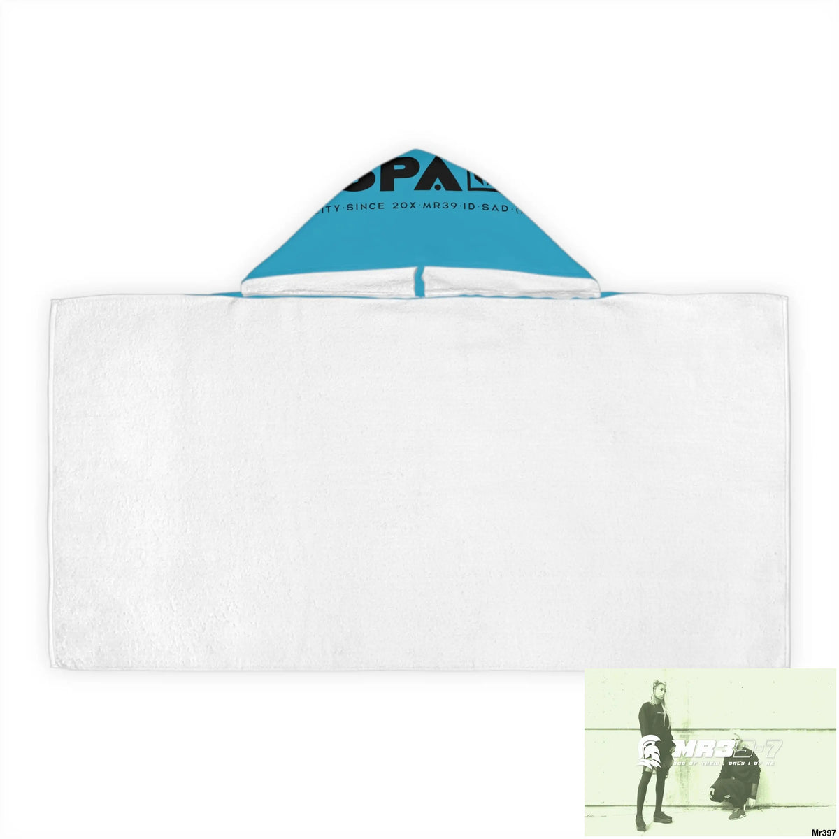 A1•Sparta Youth Hooded Towel 24’’ × 48’’ All Over Prints