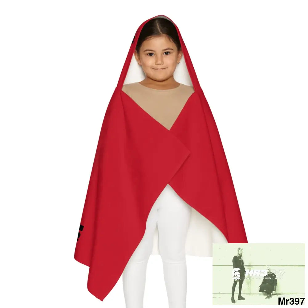 A1•Sparta Youth Hooded Towel 24’’ × 48’’ All Over Prints