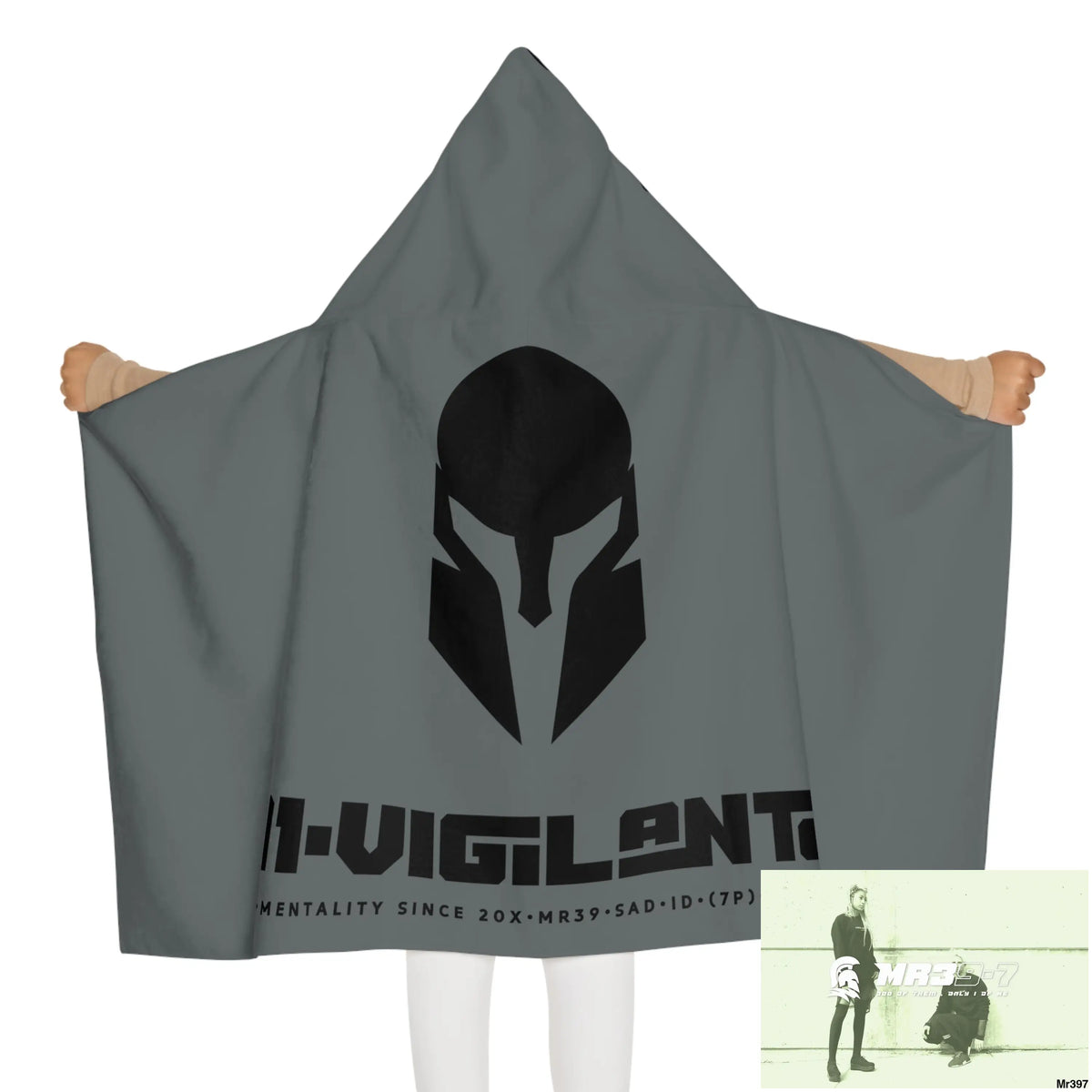 A1•Sparta Youth Hooded Towel 24’’ × 48’’ All Over Prints