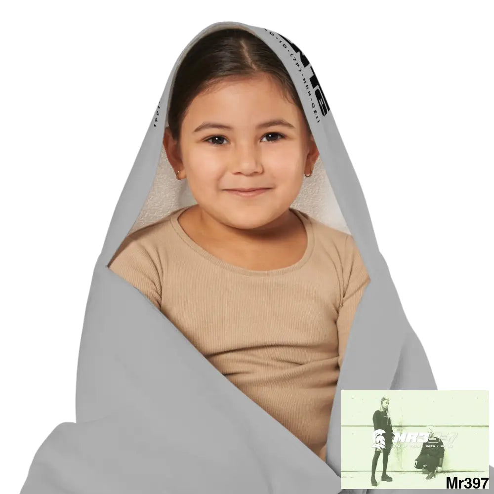 A1•Sparta Youth Hooded Towel 24’’ × 48’’ All Over Prints