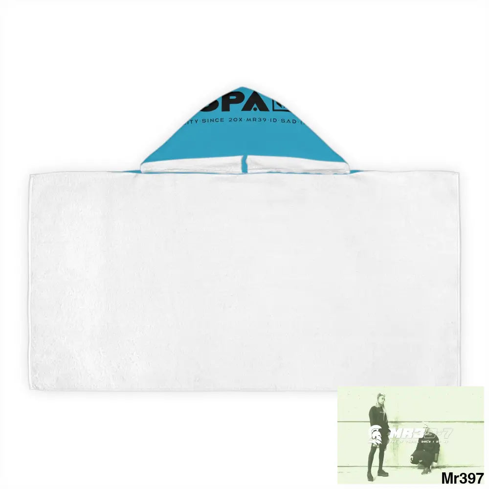 A1•Sparta Youth Hooded Towel 24’’ × 48’’ All Over Prints