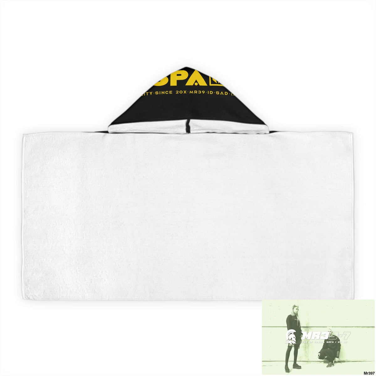 A1•Sparta Youth Hooded Towel 24’’ × 48’’ All Over Prints