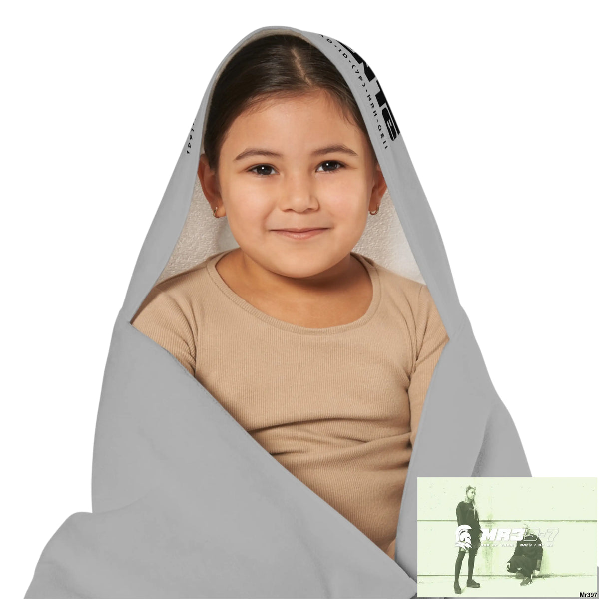 A1•Sparta Youth Hooded Towel 24’’ × 48’’ All Over Prints