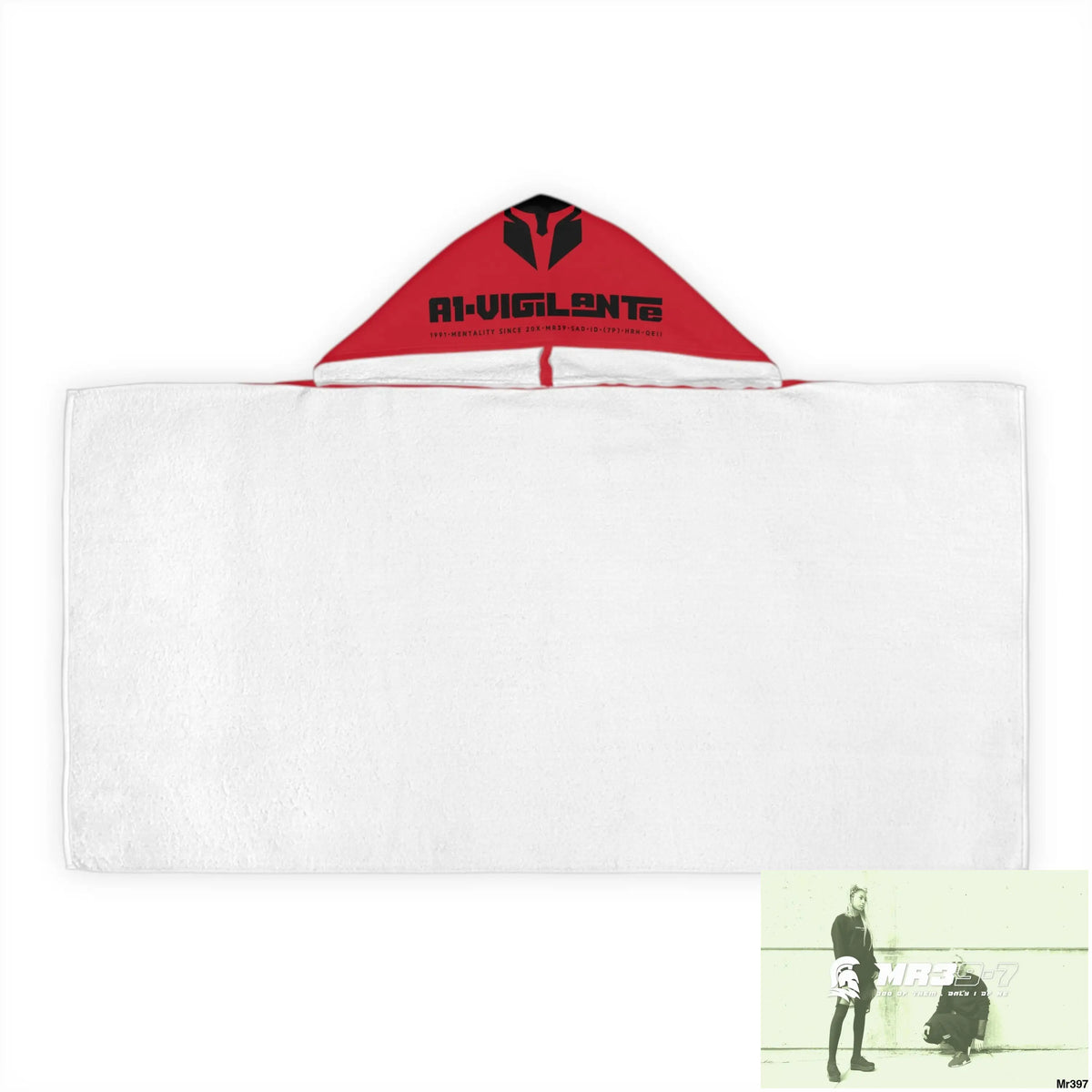 A1•Sparta Youth Hooded Towel 24’’ × 48’’ All Over Prints
