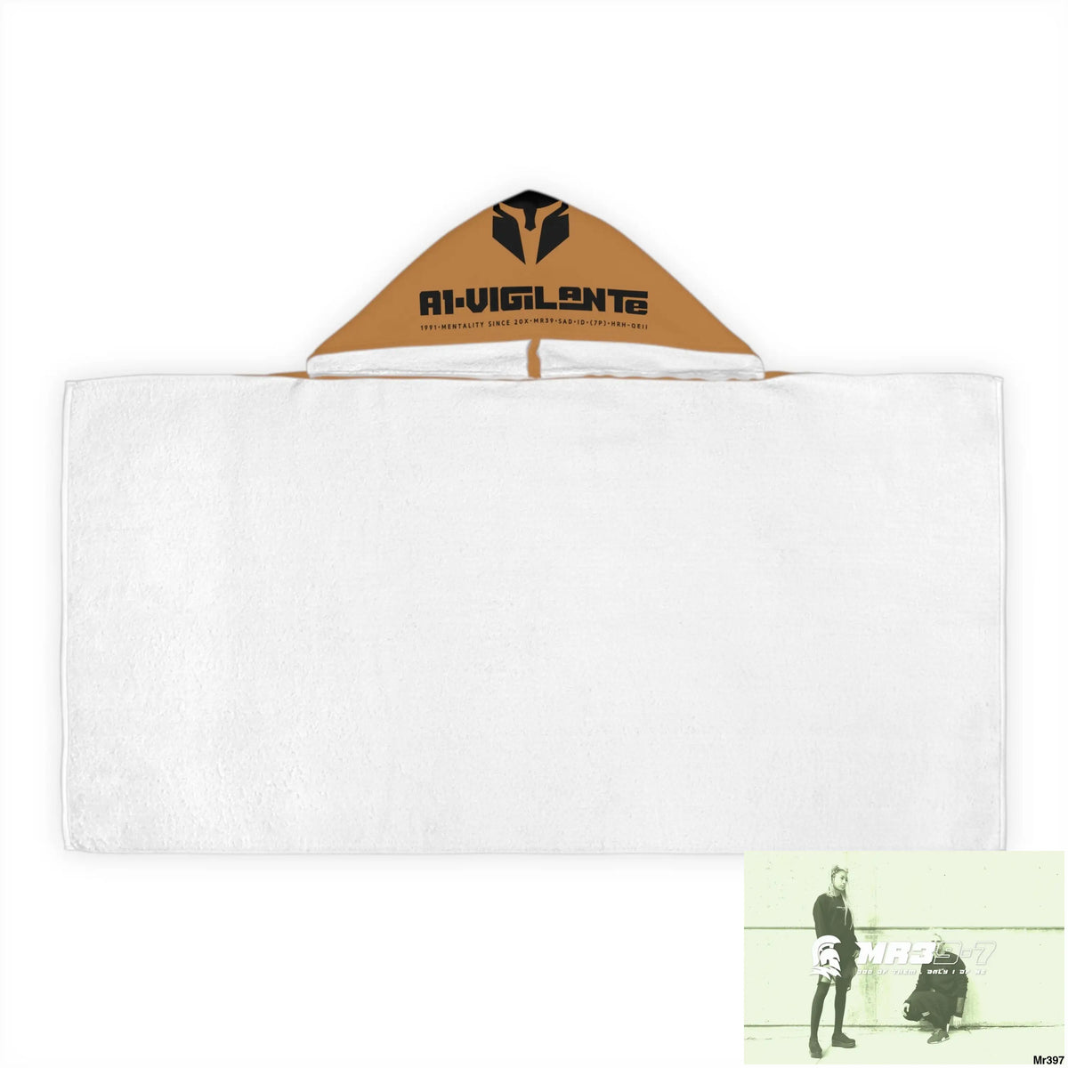 A1•Sparta Youth Hooded Towel 24’’ × 48’’ All Over Prints