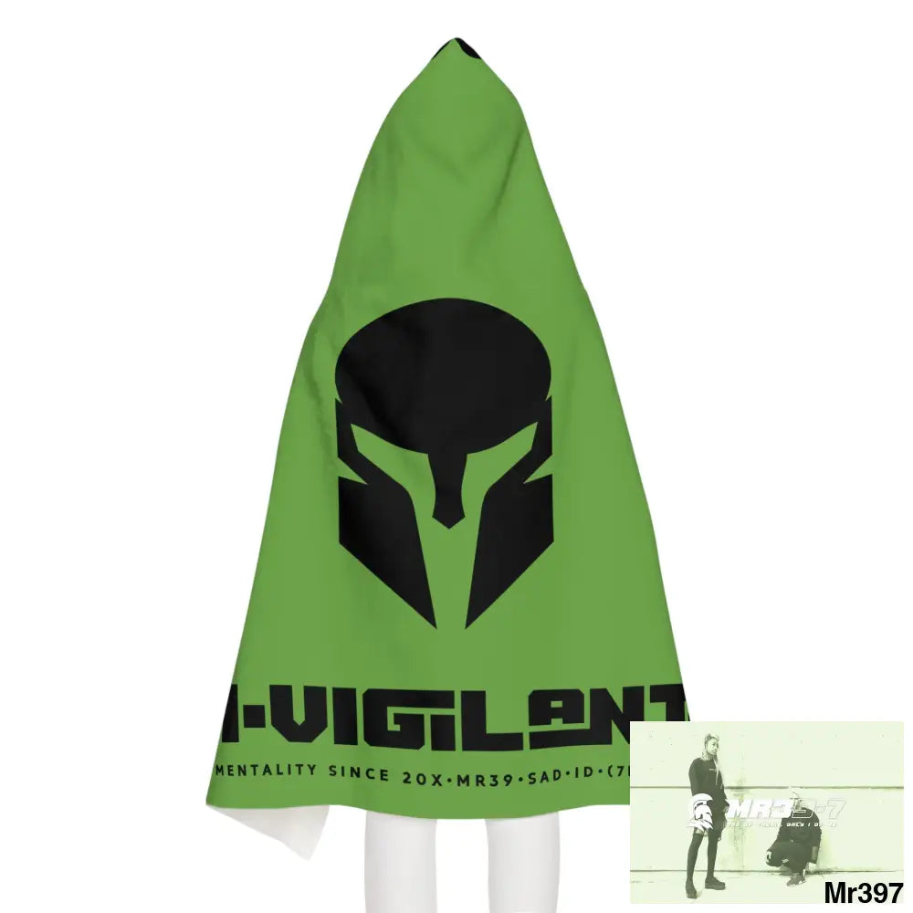 A1•Sparta Youth Hooded Towel 24’’ × 48’’ All Over Prints