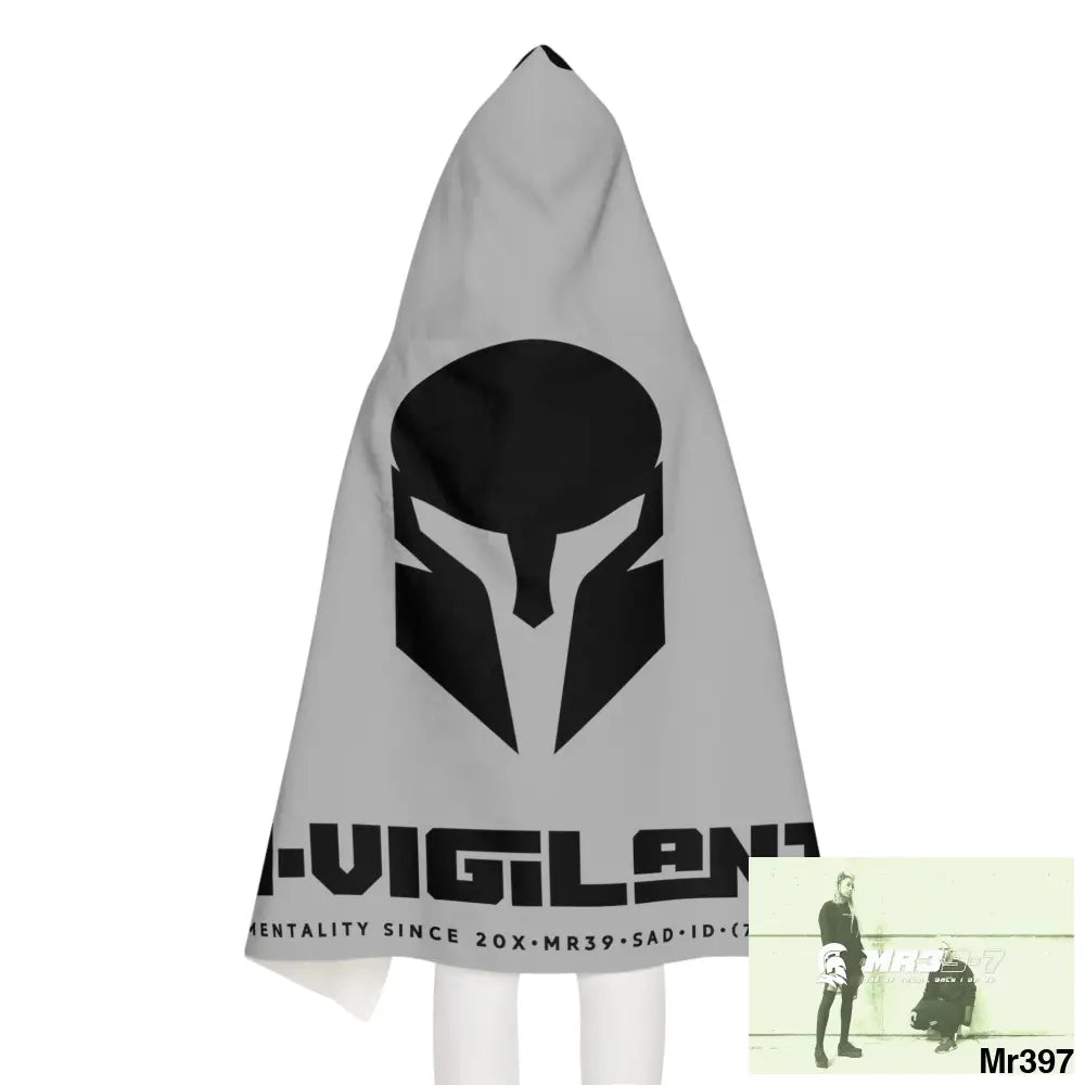 A1•Sparta Youth Hooded Towel 24’’ × 48’’ All Over Prints