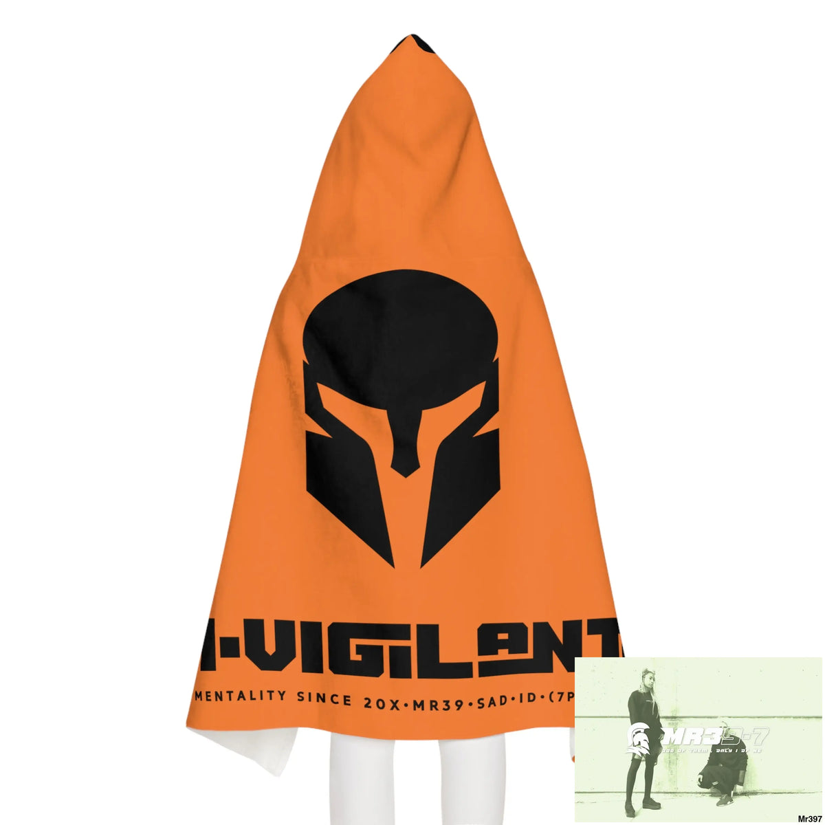 A1•Sparta Youth Hooded Towel 24’’ × 48’’ All Over Prints