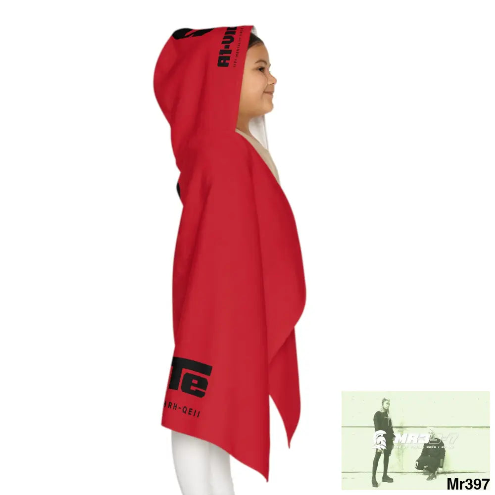 A1•Sparta Youth Hooded Towel 24’’ × 48’’ All Over Prints