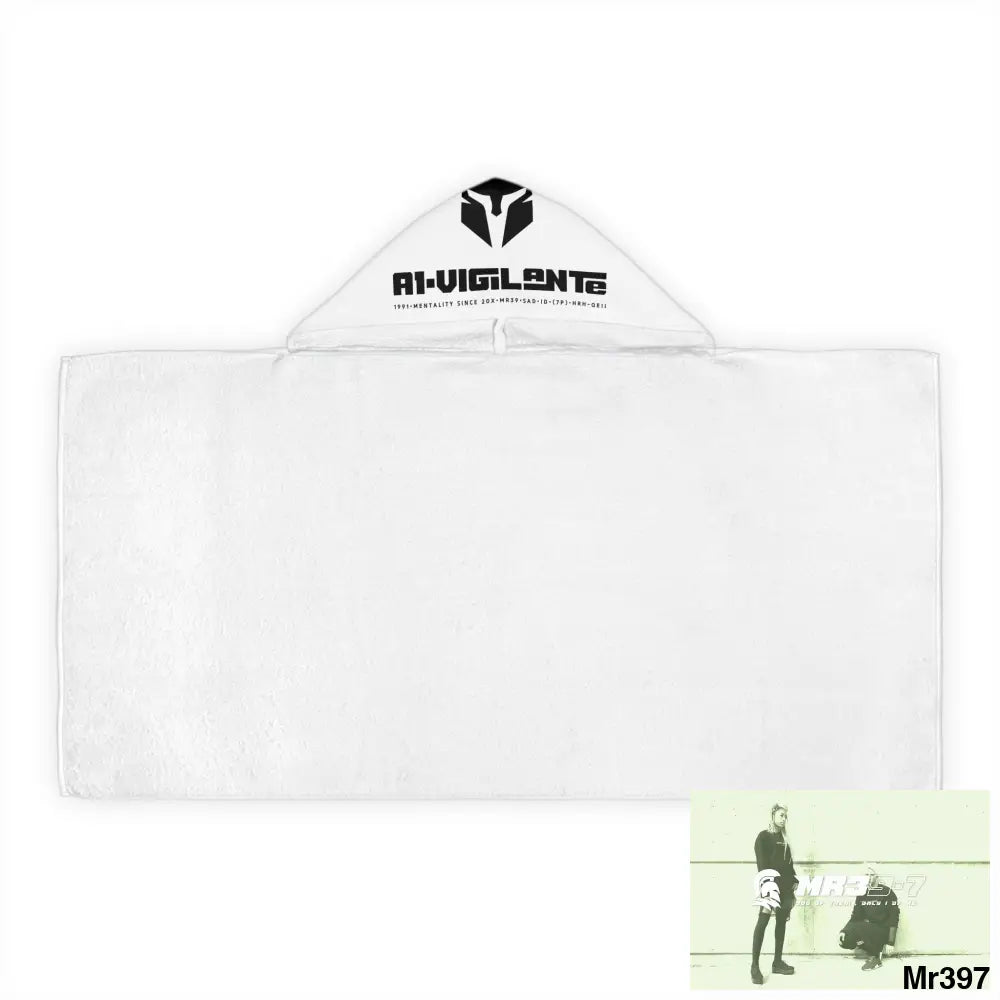 A1•Sparta Youth Hooded Towel 24’’ × 48’’ All Over Prints