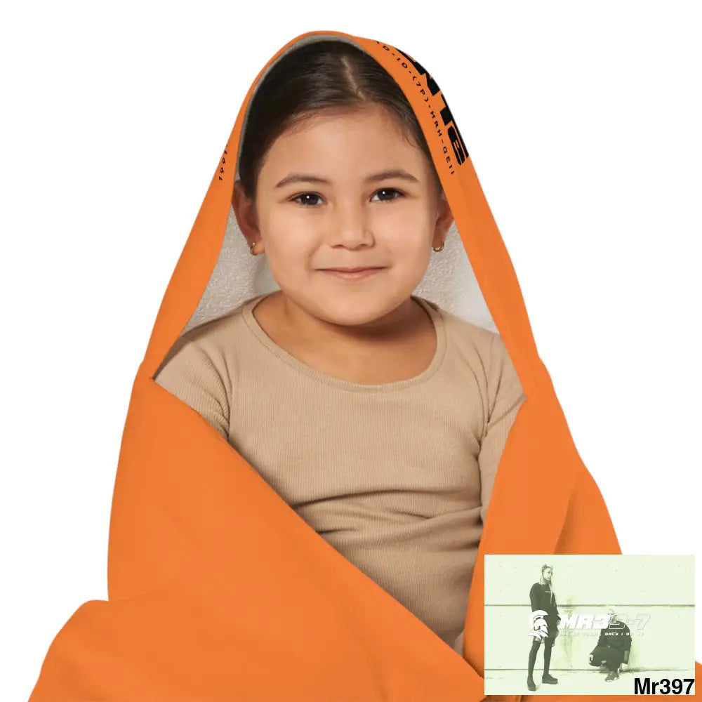 A1•Sparta Youth Hooded Towel 24’’ × 48’’ All Over Prints