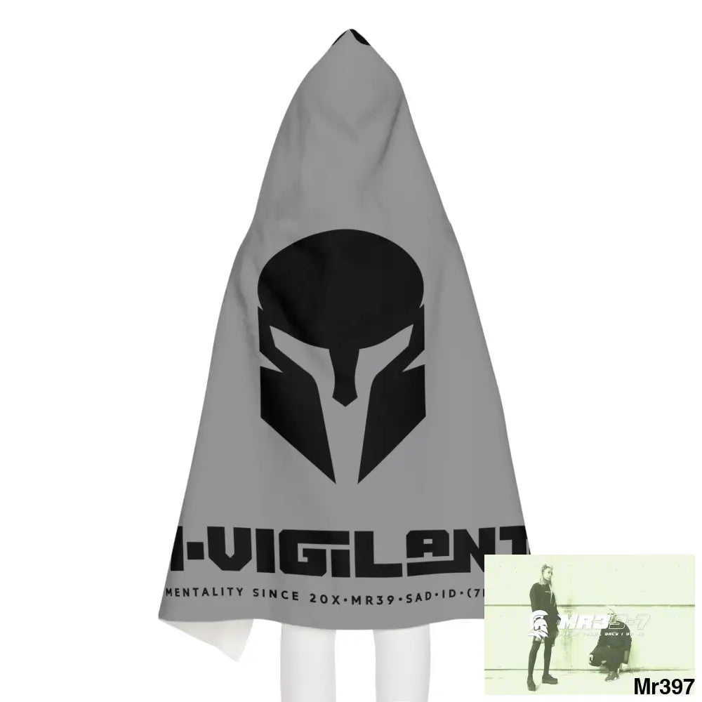 A1•Sparta Youth Hooded Towel 24’’ × 48’’ All Over Prints