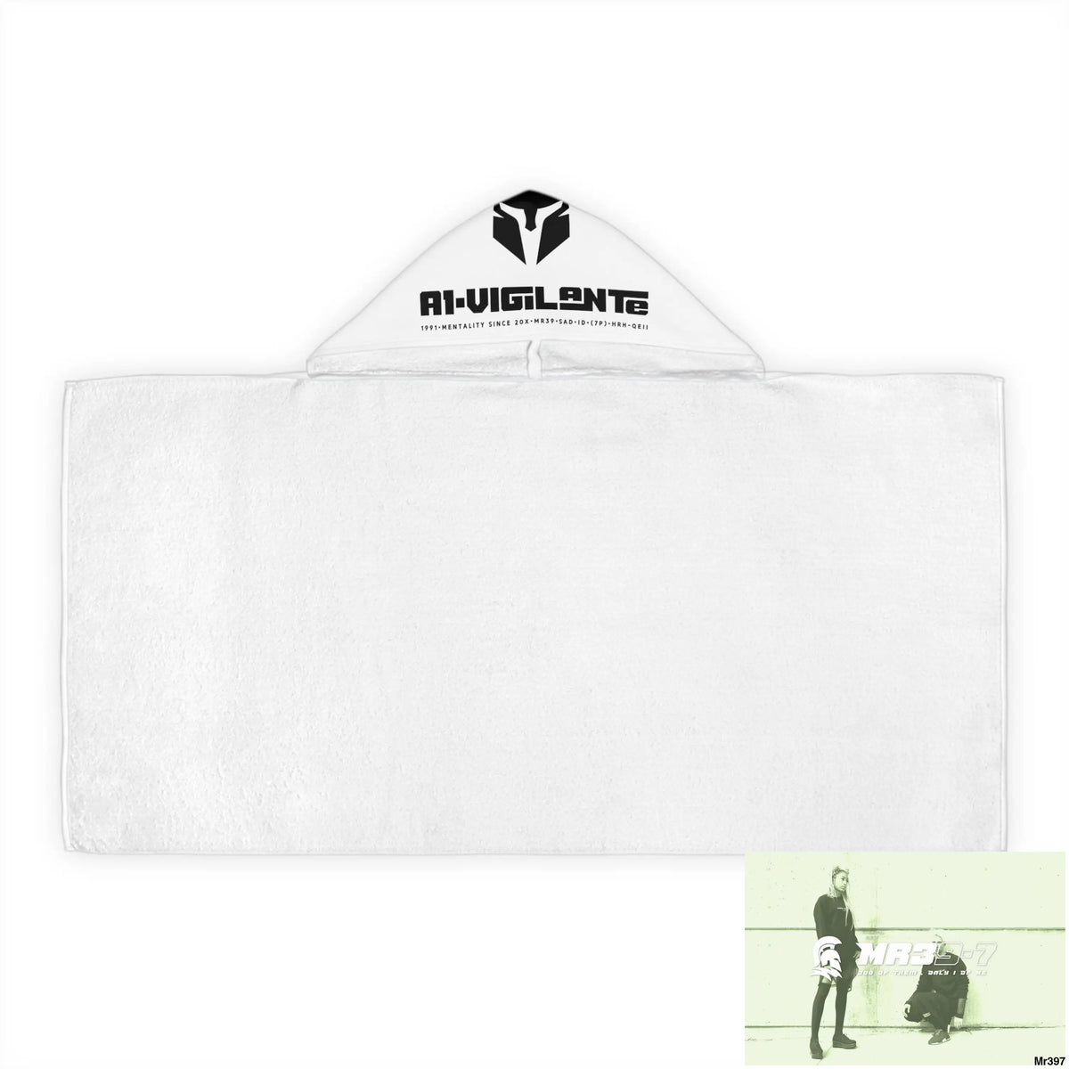 A1•Sparta Youth Hooded Towel 24’’ × 48’’ All Over Prints