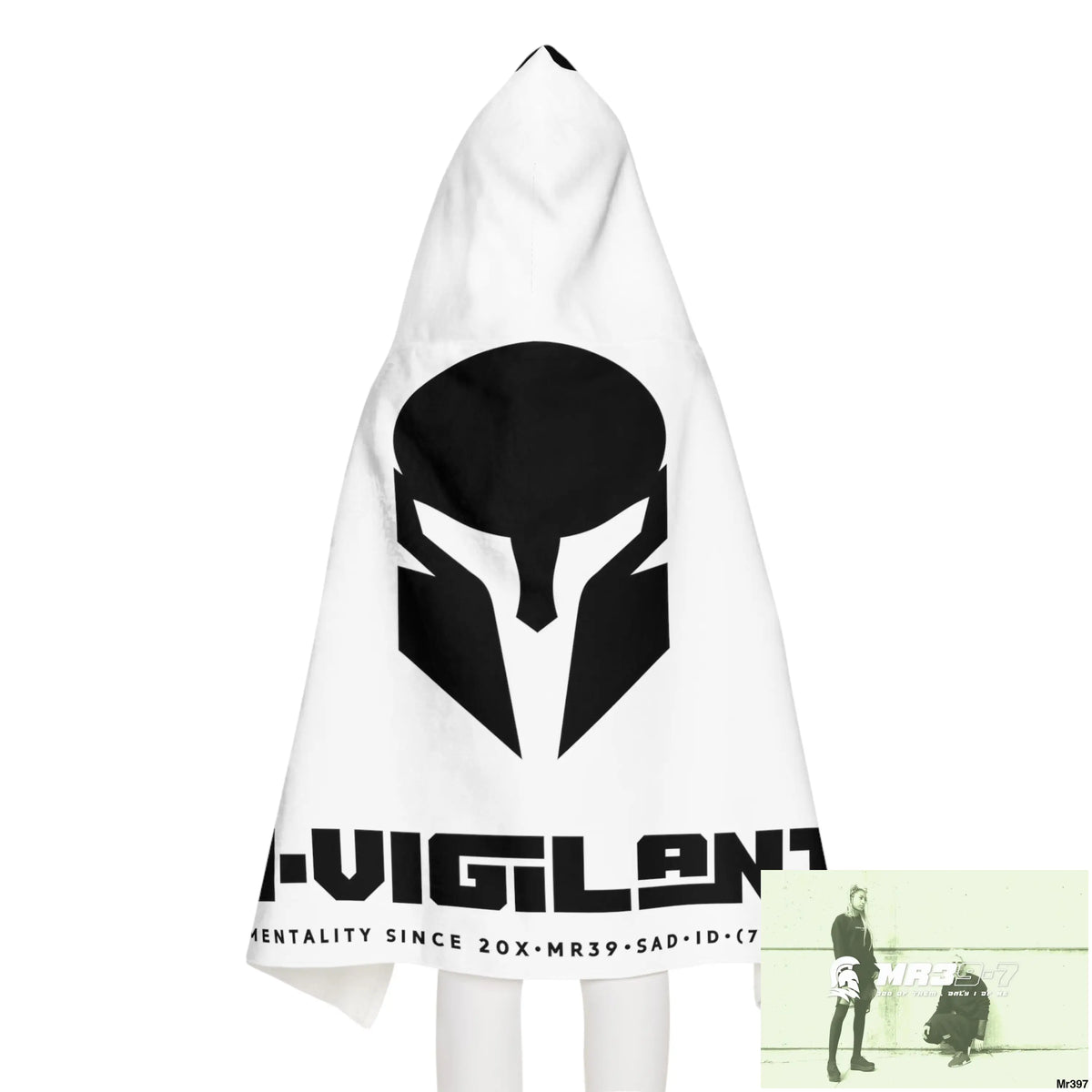 A1•Sparta Youth Hooded Towel 24’’ × 48’’ All Over Prints