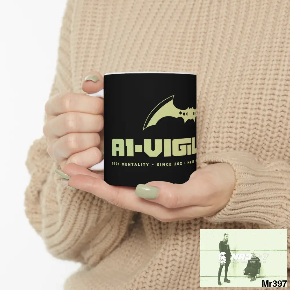 A1-Vigilant Ceramic Mug 11oz 11oz Mug