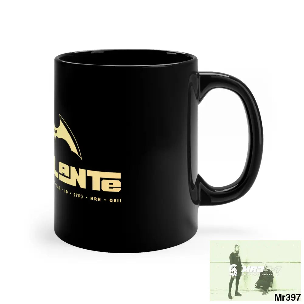 A1-Vigilante 11oz Black Mug 11oz Mug