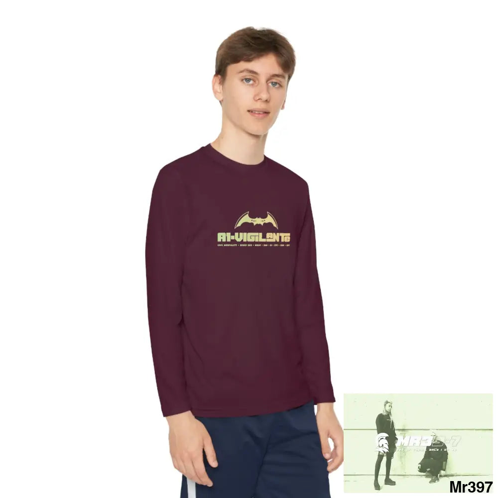 A1-Vigilante 2001-23 5 Countries Just Say No To County Lines Youth Long Sleeve Competitor Tee Kids clothes