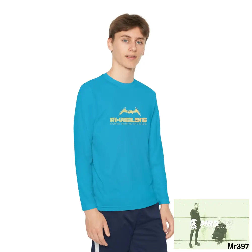 A1-Vigilante 2001-23 5 Countries Just Say No To County Lines Youth Long Sleeve Competitor Tee Kids clothes