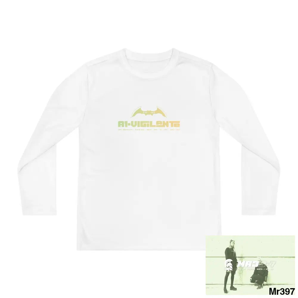 A1-Vigilante 2001-23 5 Countries Just Say No To County Lines Youth Long Sleeve Competitor Tee White / S Kids clothes