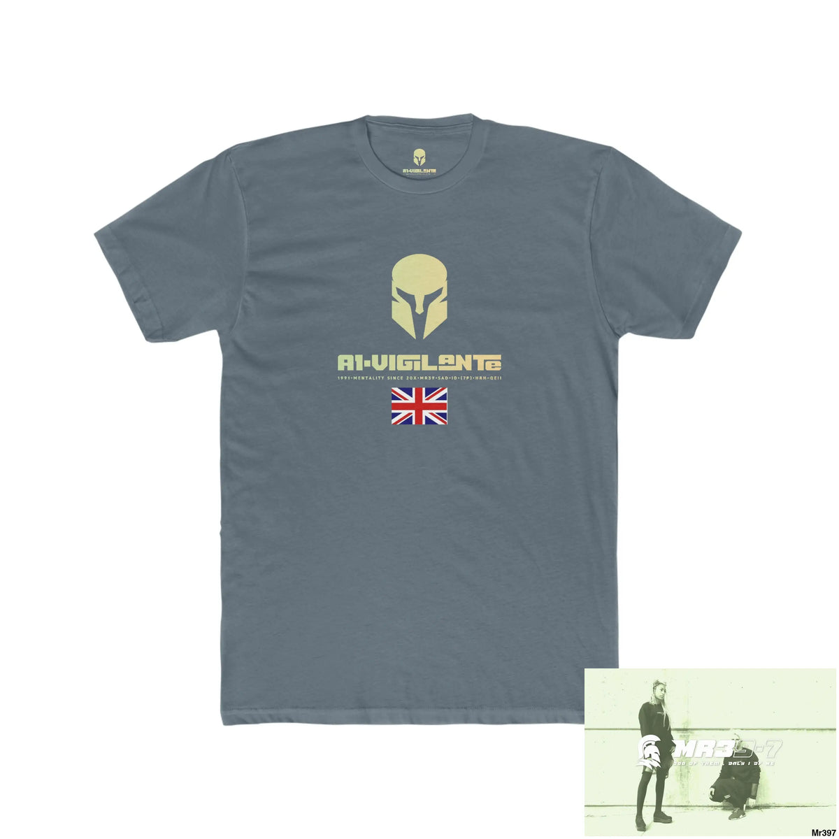 A1- Vigilante 2015 Kenya in blind Spy issues & sheets Men’s Cotton Crew Tee Solid Indigo / S T-Shirt