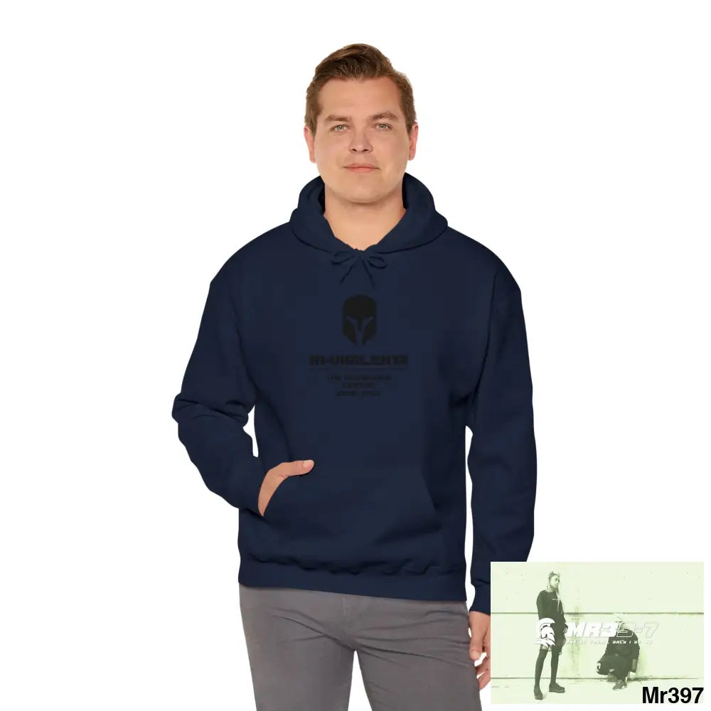 A1-Vigilante 2016-21 A1-School I7.5 One flew over the Redwoods Centre Heavy Blend™ Hooded Sweatshirt Navy / S Hoodie