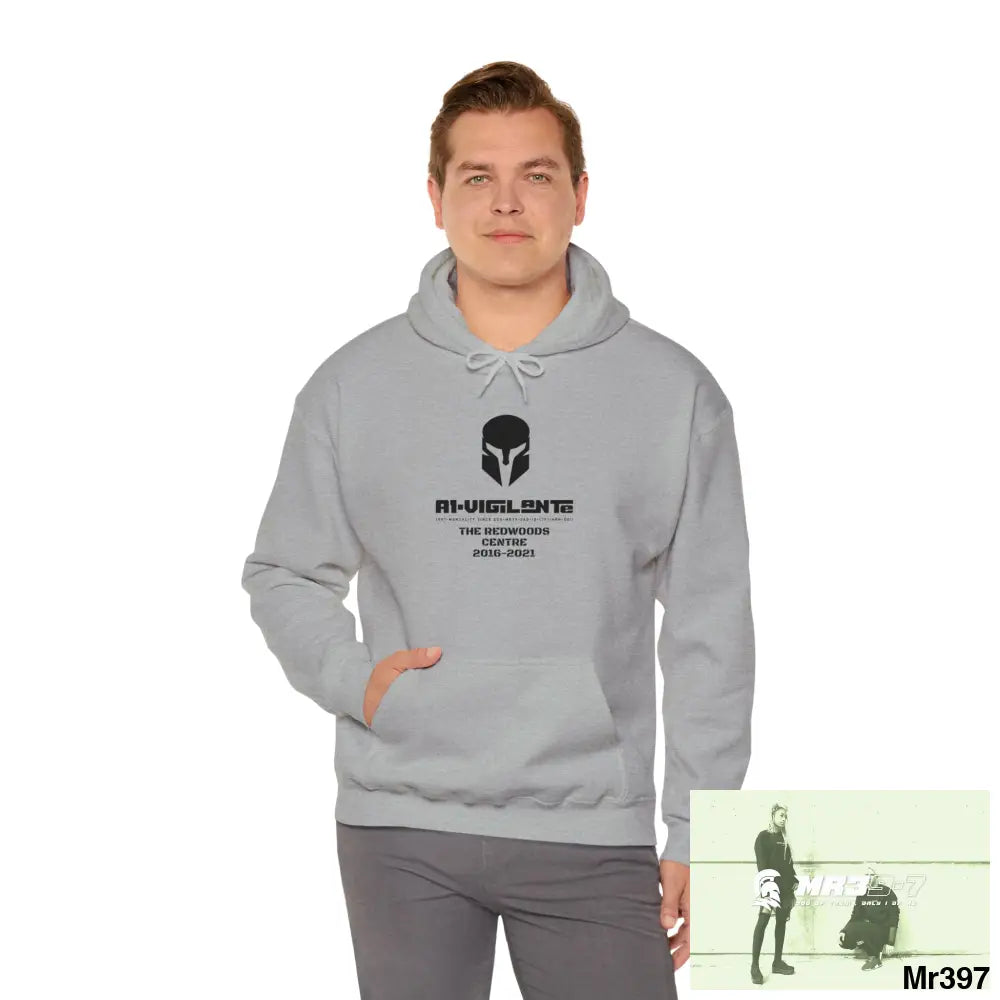 A1-Vigilante 2016-21 A1-School I7.5 One flew over the Redwoods Centre Heavy Blend™ Hooded Sweatshirt Sport Grey / S