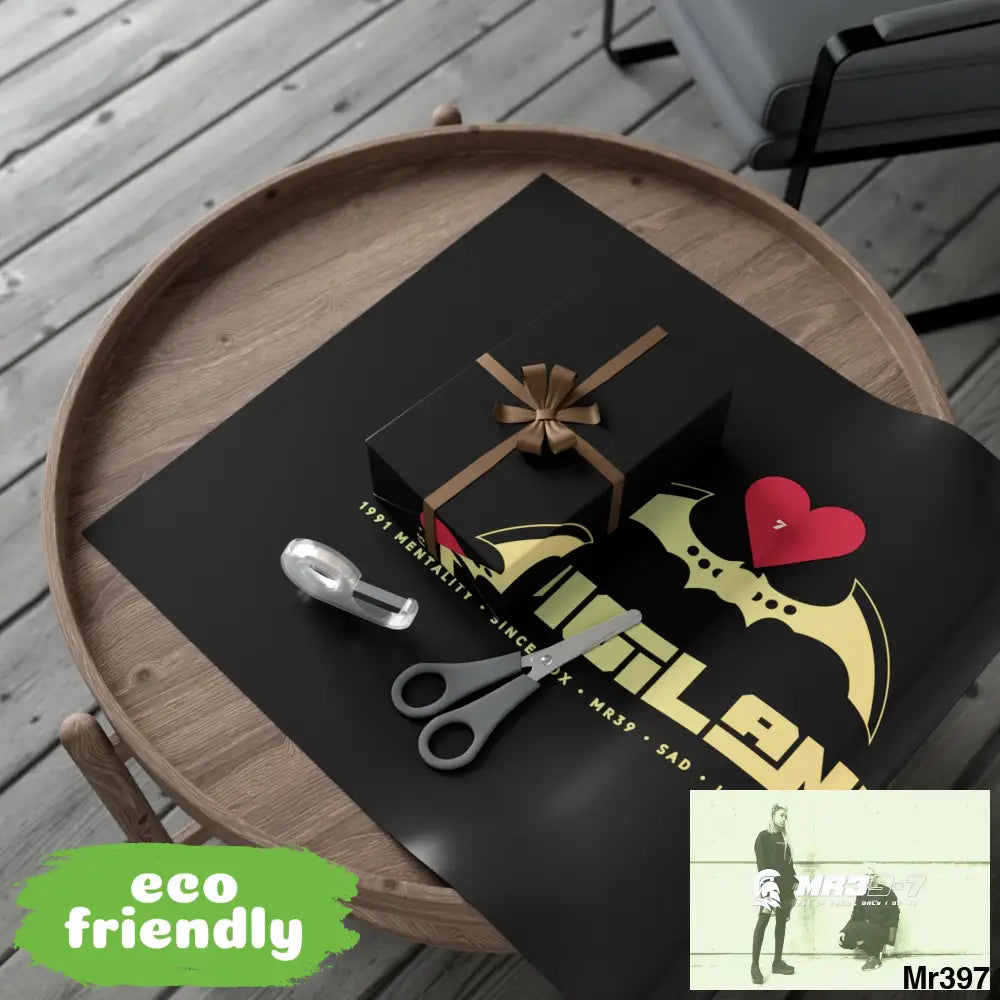 A1.Vigilante 7 Love Gift Wrap Papers 30’’ x 20’’ / Satin Home Decor