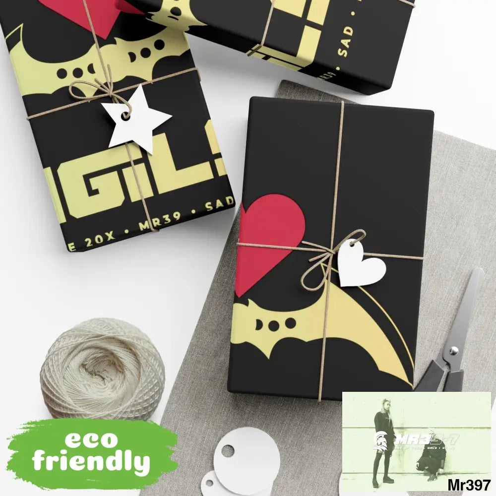 A1.Vigilante 7 Love Gift Wrap Papers Home Decor