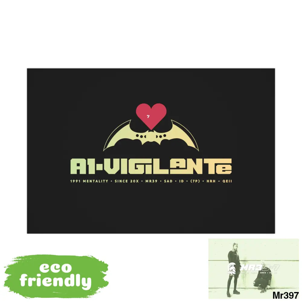 A1.Vigilante 7 Love Gift Wrap Papers Home Decor