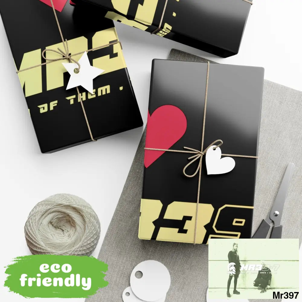 A1.Vigilante 7 Love Gift Wrap Papers Home Decor