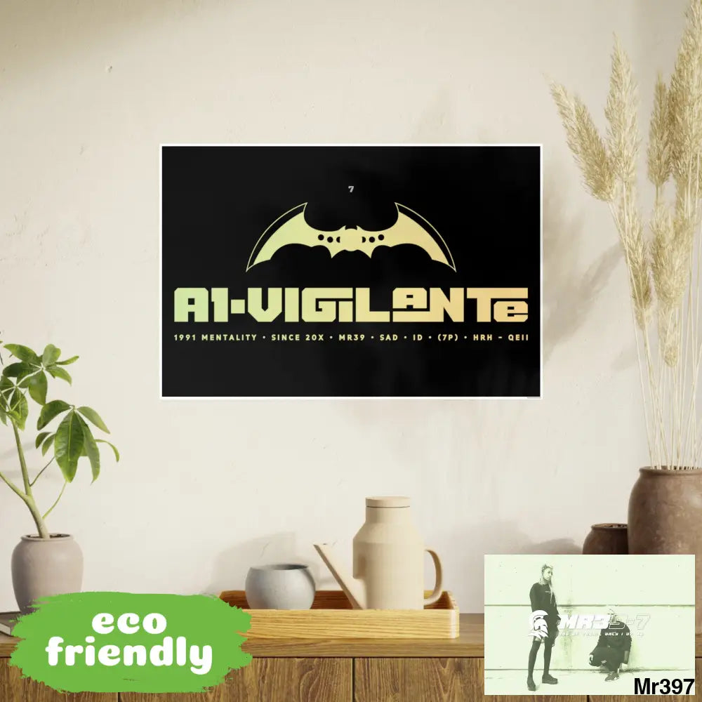 A1-Vigilante 7 Photo Art Paper Posters 30″ x 20″ (Horizontal) / Satin Poster