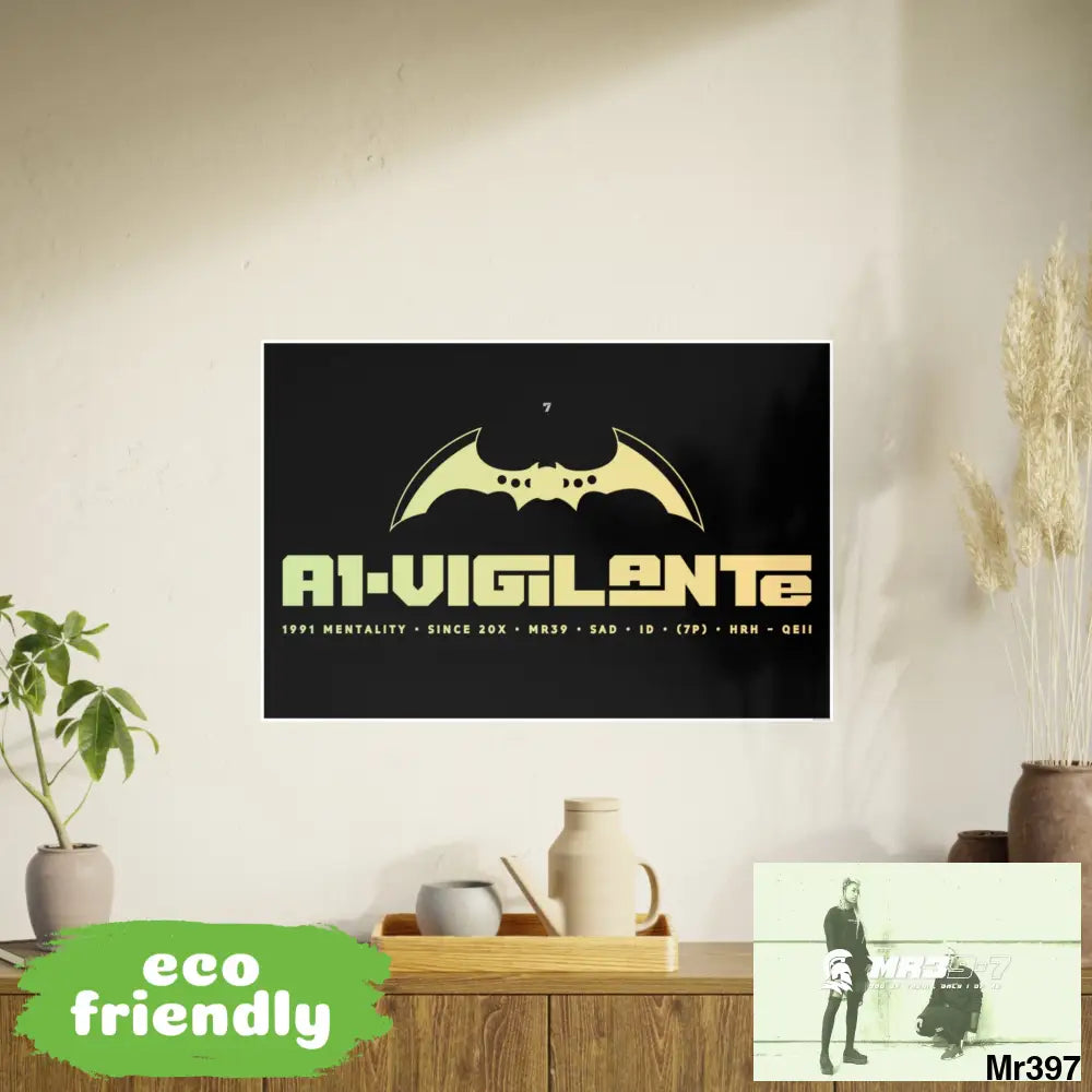 A1-Vigilante 7 Photo Art Paper Posters 36″ x 24″ (Horizontal) / Satin Poster