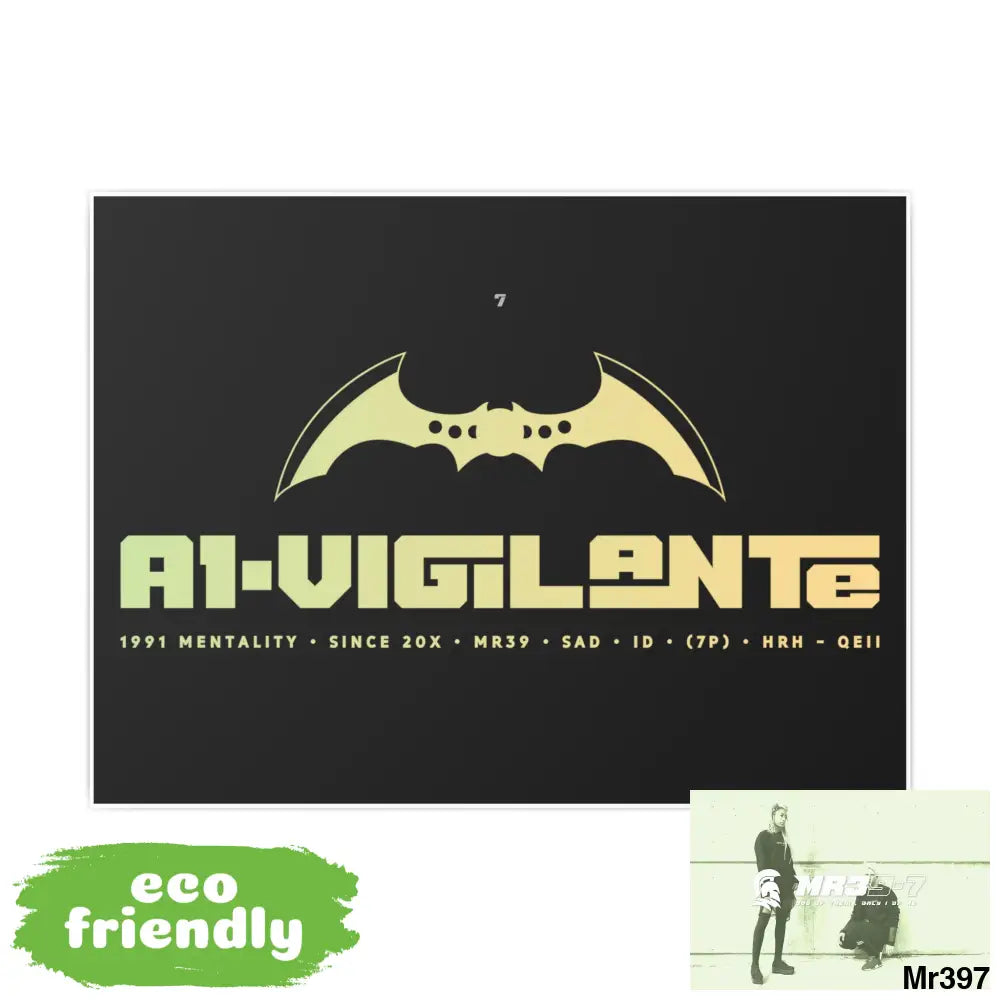 A1-Vigilante 7 Photo Art Paper Posters Poster