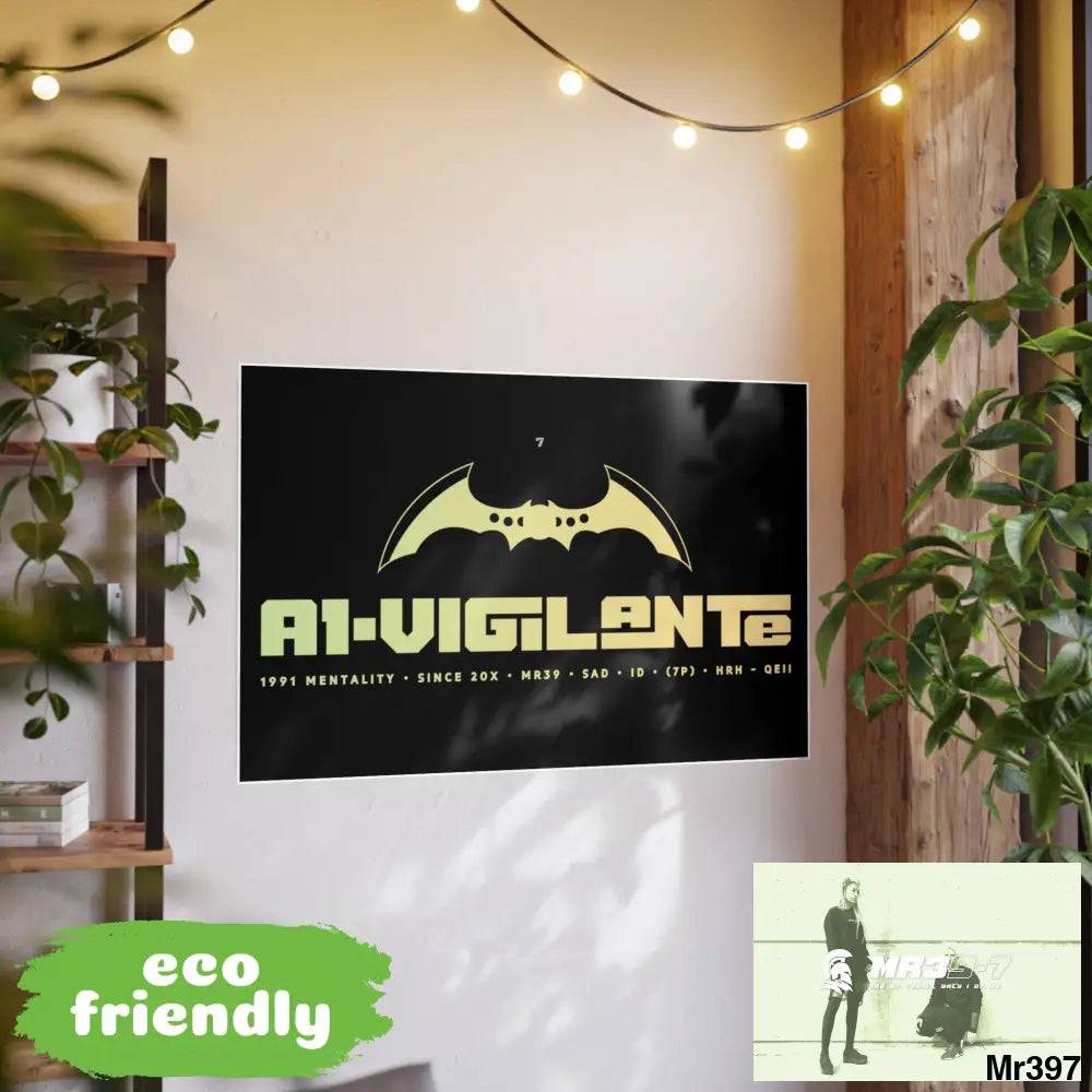 A1-Vigilante 7 Photo Art Paper Posters Poster