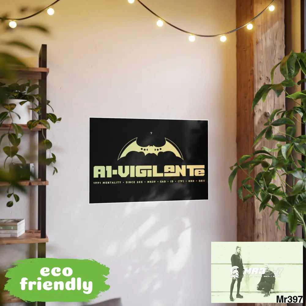 A1-Vigilante 7 Photo Art Paper Posters Poster