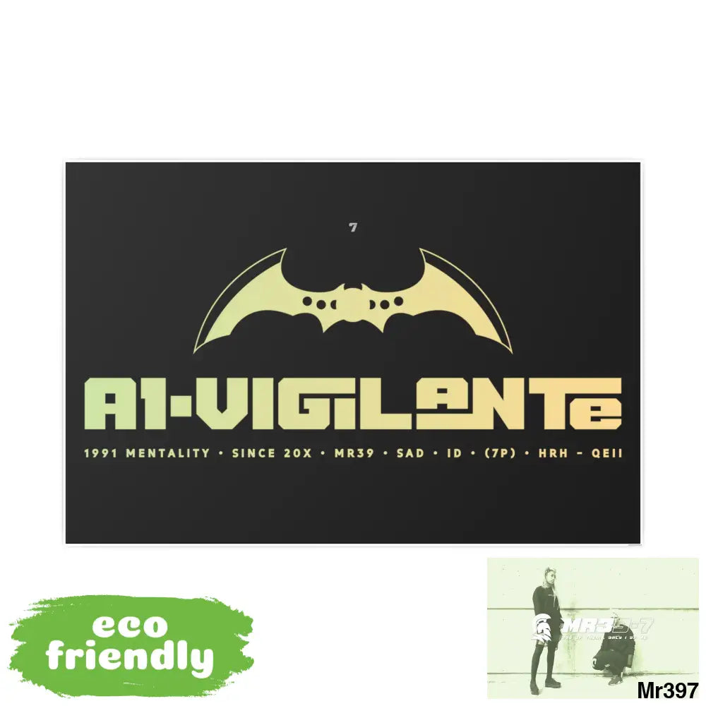 A1-Vigilante 7 Photo Art Paper Posters Poster