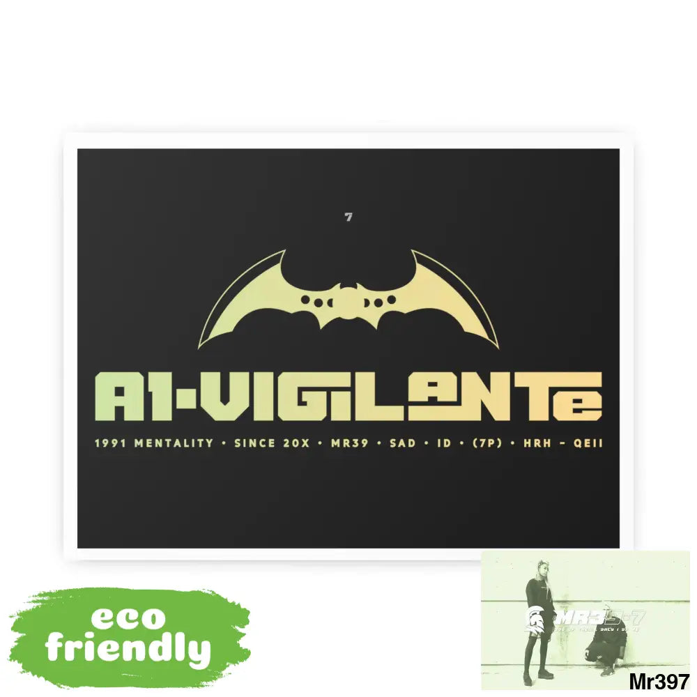 A1-Vigilante 7 Photo Art Paper Posters Poster