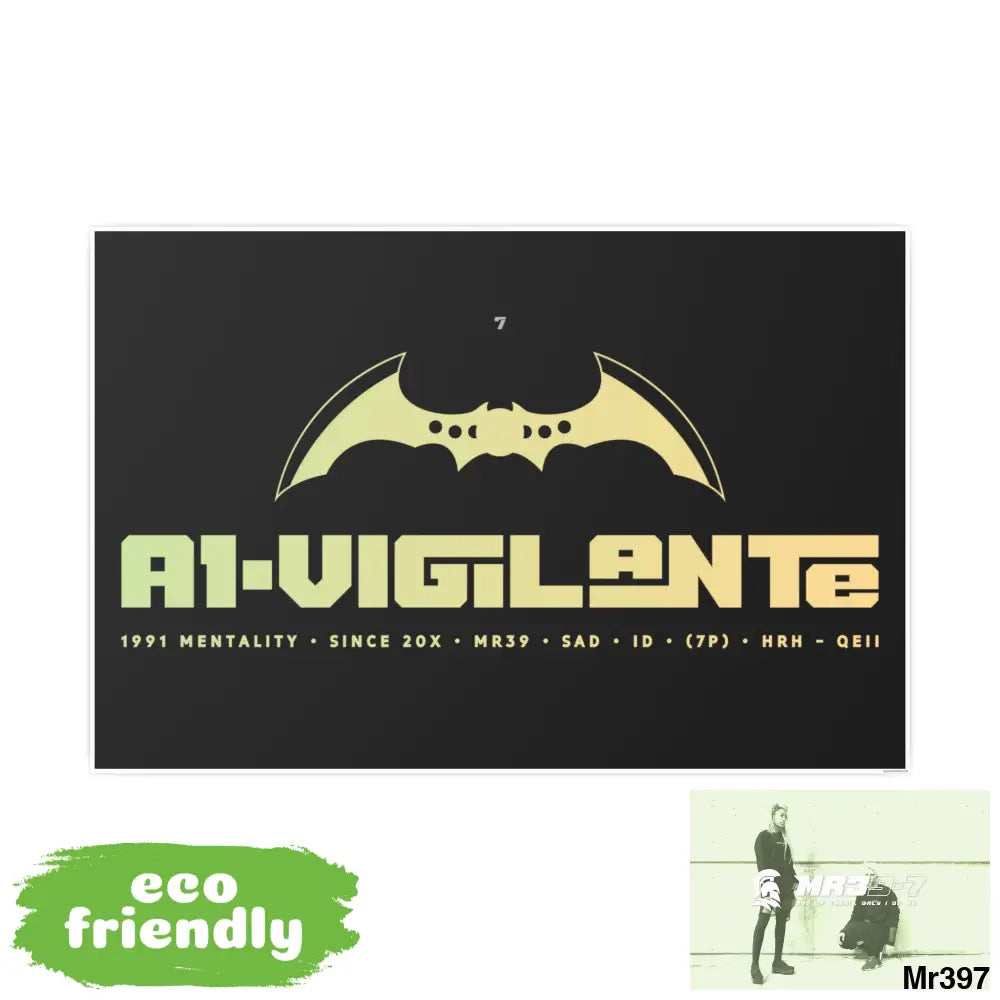 A1-Vigilante 7 Photo Art Paper Posters Poster