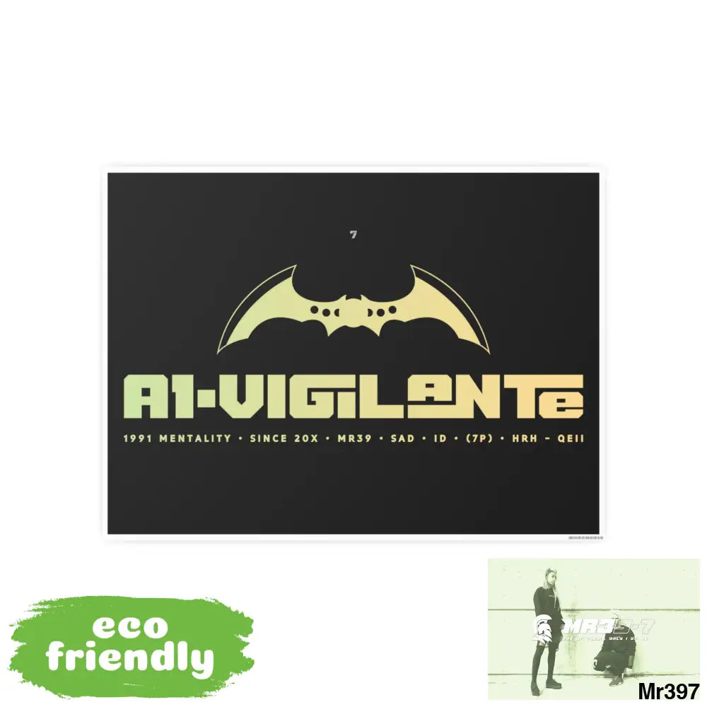 A1-Vigilante 7 Photo Art Paper Posters Poster