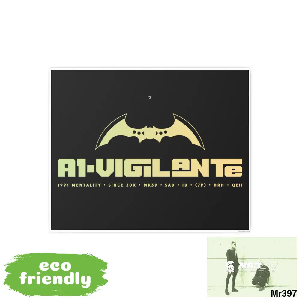 A1-Vigilante 7 Photo Art Paper Posters Poster