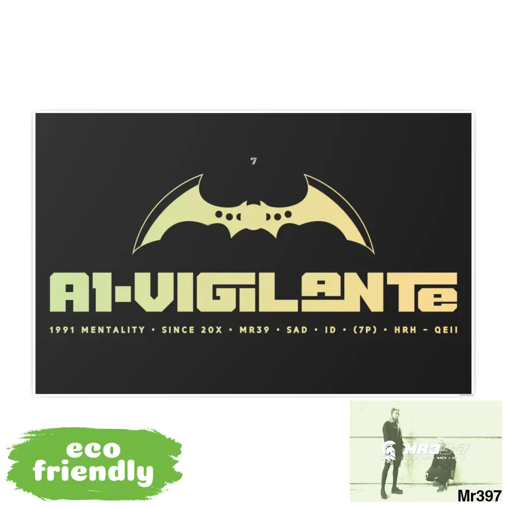 A1-Vigilante 7 Photo Art Paper Posters Poster