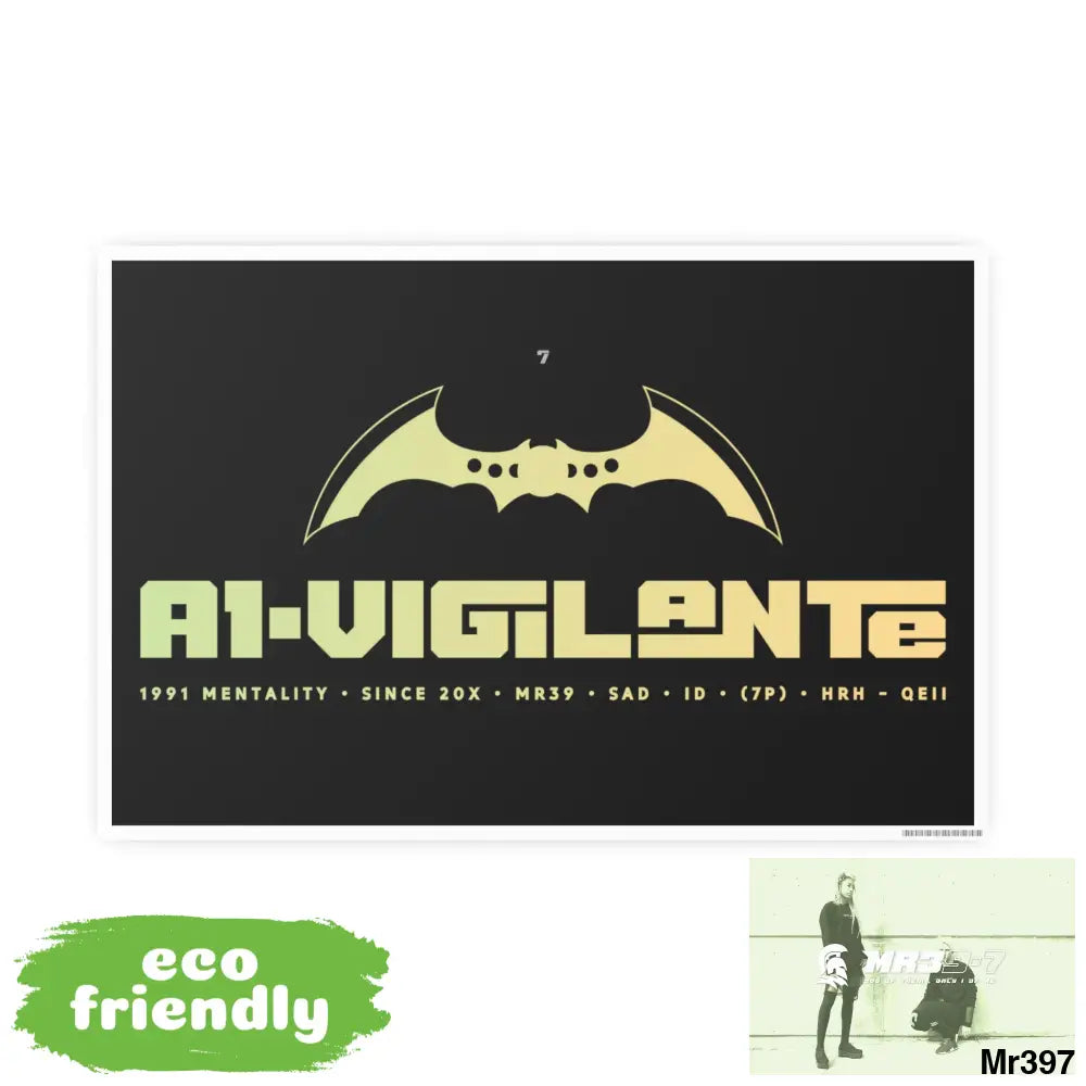 A1-Vigilante 7 Photo Art Paper Posters Poster