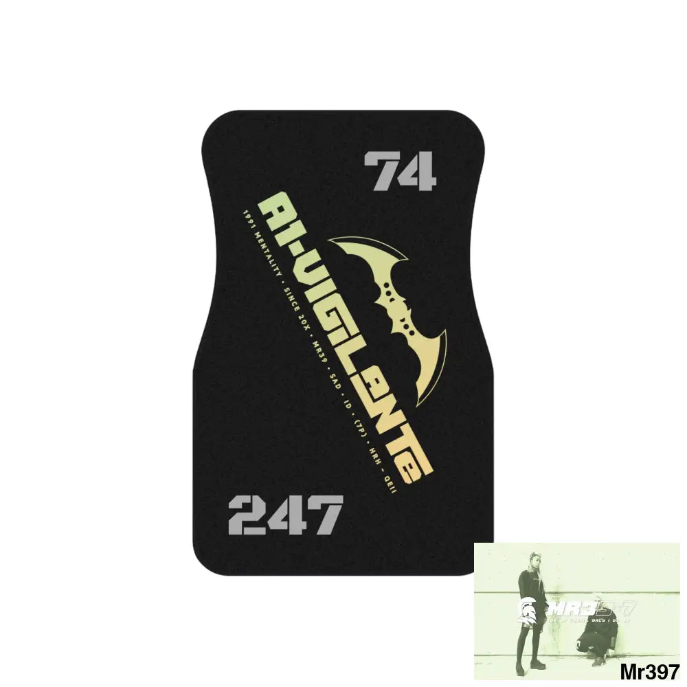A1-Vigilante 74 Always ready 24/7 Car Mats (2x Front) 2x Front mats Accessories
