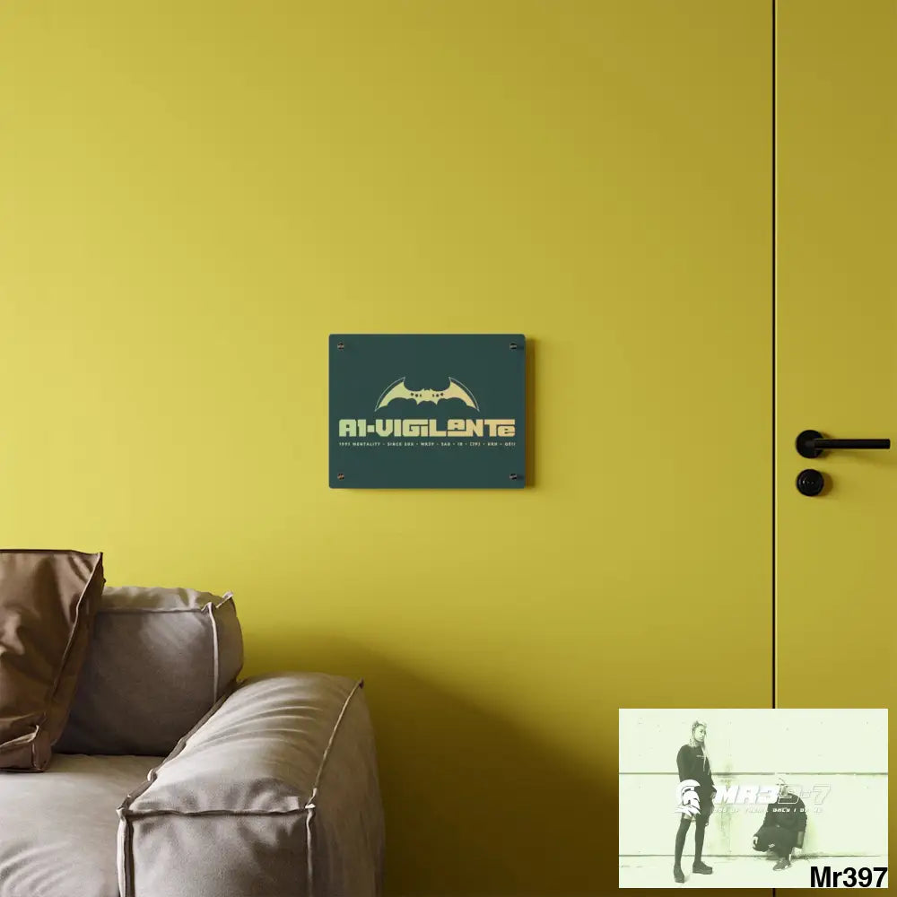 A1-Vigilante Acrylic Wall Art Panels Home Decor