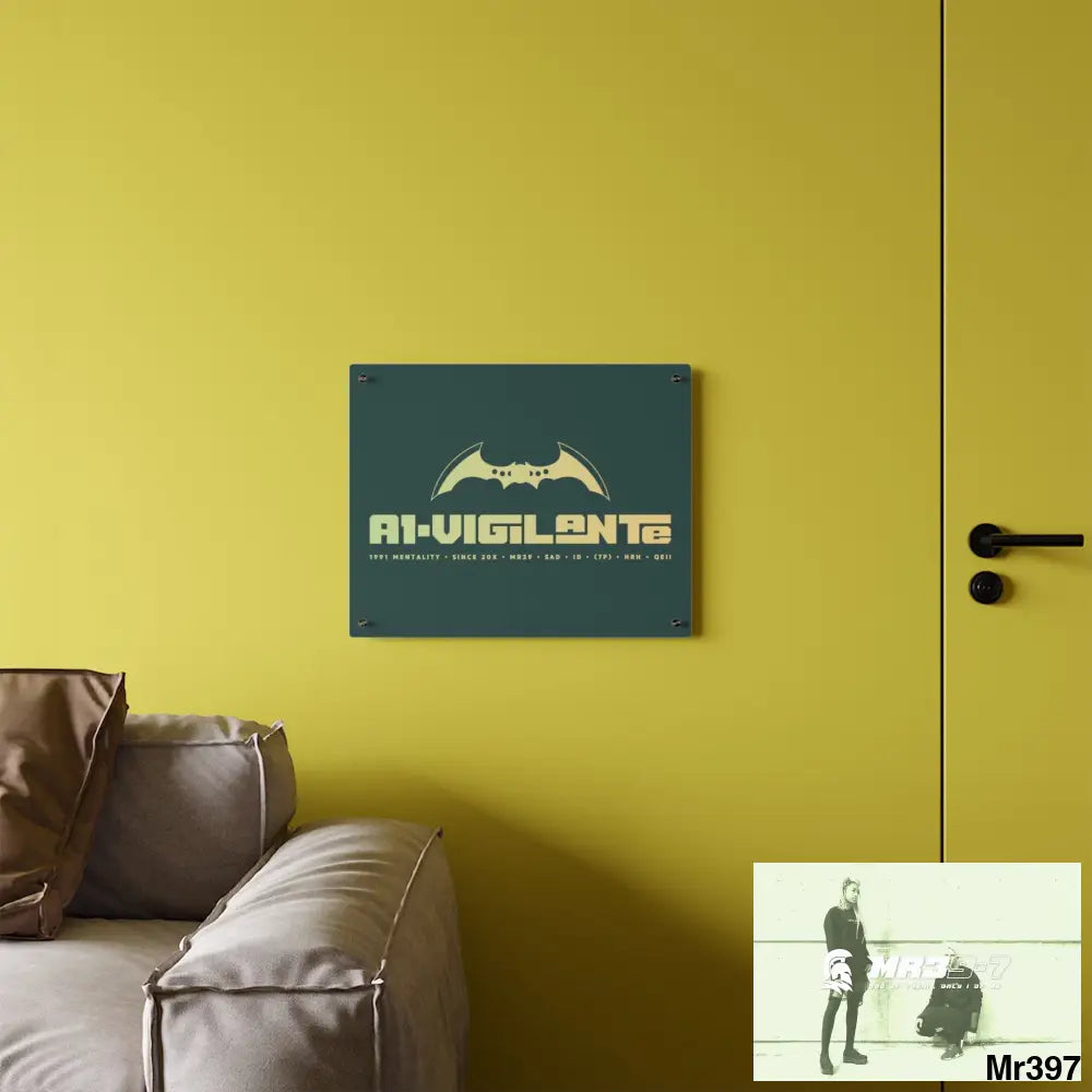 A1-Vigilante Acrylic Wall Art Panels Home Decor