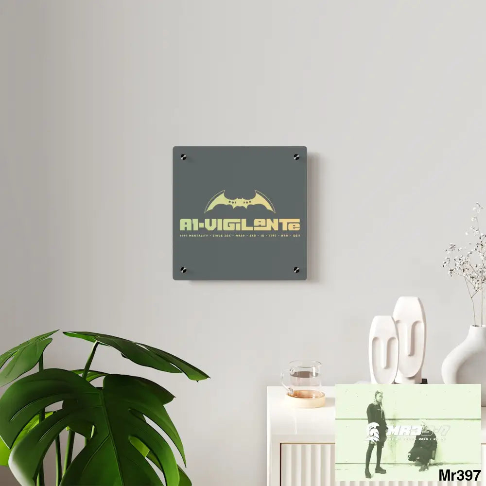 A1-Vigilante Acrylic Wall Art Panels Home Decor